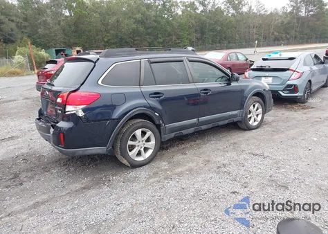 2013 Subaru Outback 2.5I Limited из США, поврежденный, VIN 4S4BRBKC9D3325554
